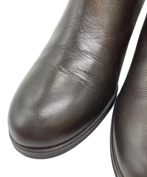MARGARET HOWELL idea（マーガレット ハウエル アイディア）MARGARET HOWELL idea (マーガレット ハウエル アイディア) サイドゴアブーツ ブラウン サイズ:23.5の古着・服飾アイテム