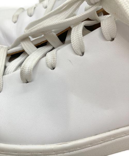 POLO RALPH LAUREN（ポロ・ラルフローレン）POLO RALPH LAUREN (ポロ・ラルフローレン) court 125 ローカットスニーカー ホワイト サイズ:UK5の古着・服飾アイテム