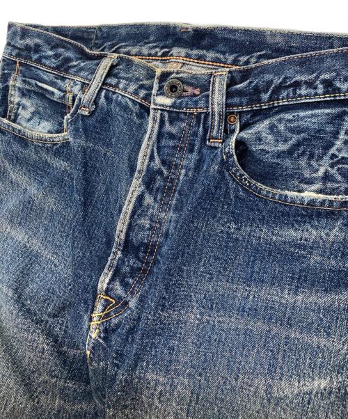 KAPITAL（キャピタル）KAPITAL (キャピタル) パッチ加工デニムパンツ インディゴ サイズ:Lの古着・服飾アイテム