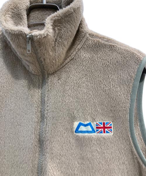 MountainEquipment（マウンテンイクィップメント）MountainEquipment (マウンテンイクィップメント) ベスト ベージュ サイズ:Mの古着・服飾アイテム