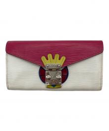 LOUIS VUITTON（ルイ ヴィトン）の古着「ポルトフォイユ サラ」｜ピンク