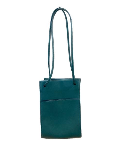 FUMIKODA（フミコダ）FUMIKODA (フミコダ) HELEN マチ付きクロスボディバッグ グリーンの古着・服飾アイテム