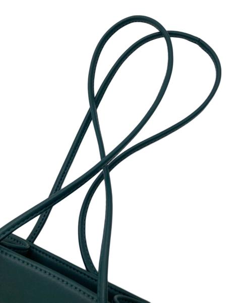 FUMIKODA（フミコダ）FUMIKODA (フミコダ) HELEN マチ付きクロスボディバッグ グリーンの古着・服飾アイテム