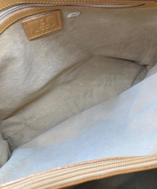 HIROFU（ヒロフ）HIROFU (ヒロフ) トートバッグ ブラウンの古着・服飾アイテム