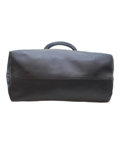 HIROFU（ヒロフ）HIROFU (ヒロフ) 2WAYレザートートバッグ ネイビーの古着・服飾アイテム