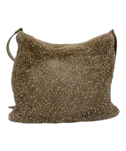 ANTEPRIMA（アンテプリマ）ANTEPRIMA (アンテプリマ) ショルダーワイヤーバッグ ゴールドの古着・服飾アイテム