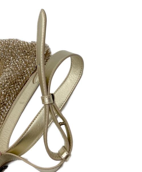 ANTEPRIMA（アンテプリマ）ANTEPRIMA (アンテプリマ) ショルダーワイヤーバッグ ゴールドの古着・服飾アイテム