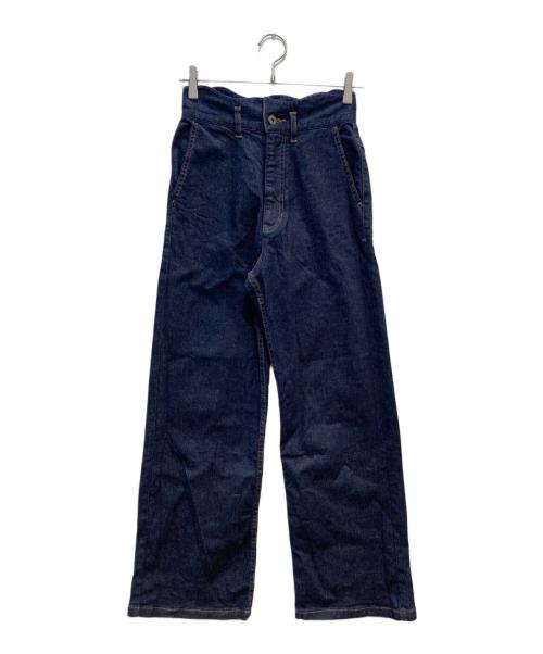 Eaphi（エフィ）Eaphi (エフィ) WAVE DESIGN HIGH WAIST DENIM インディゴ サイズ:1の古着・服飾アイテム