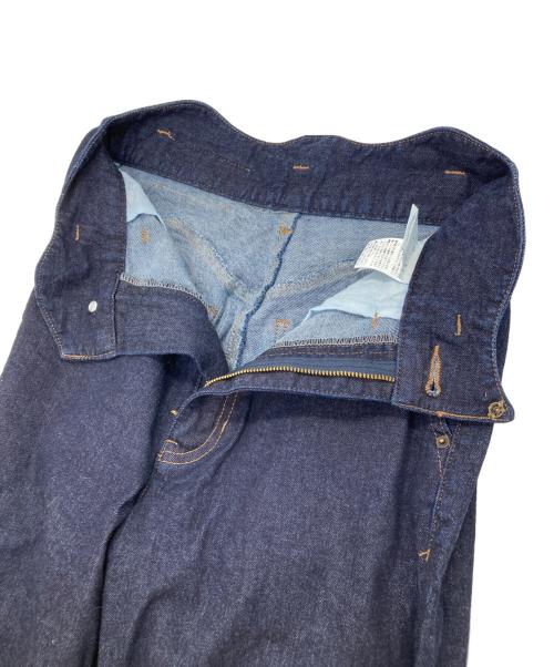 Eaphi（エフィ）Eaphi (エフィ) WAVE DESIGN HIGH WAIST DENIM インディゴ サイズ:1の古着・服飾アイテム