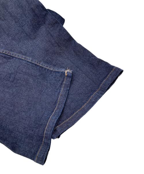 Eaphi（エフィ）Eaphi (エフィ) WAVE DESIGN HIGH WAIST DENIM インディゴ サイズ:1の古着・服飾アイテム