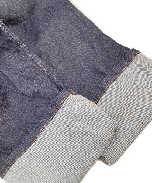 Eaphi（エフィ）Eaphi (エフィ) WAVE DESIGN HIGH WAIST DENIM インディゴ サイズ:1の古着・服飾アイテム