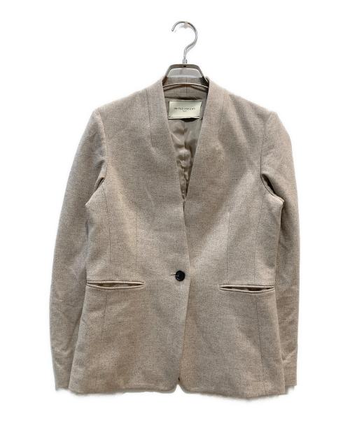 UNITED ARROWS TOKYO（ユナイテッドアローズトウキョウ）UNITED ARROWS TOKYO (ユナイテッドアローズトウキョウ) ジャケット ベージュ サイズ:34の古着・服飾アイテム