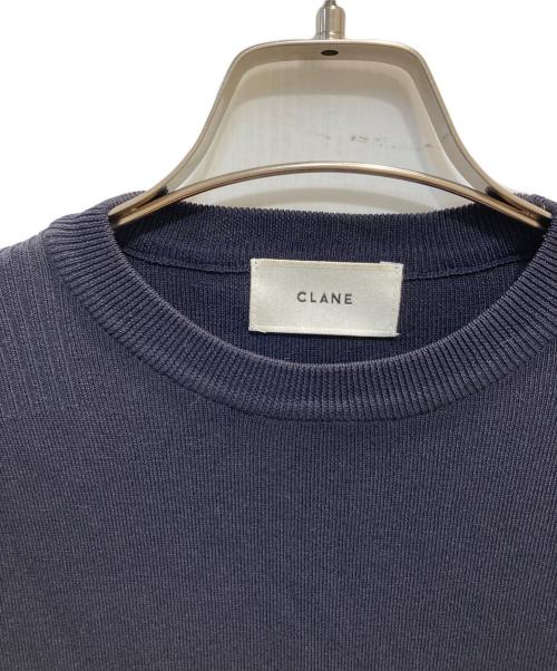 CLANE（クラネ）CLANE (クラネ) BASIC COMPACT KNIT TOPS ブラック サイズ:-の古着・服飾アイテム