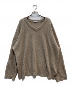 EVERYDAY I LIKE.エヴリデイ アイ ライク）の古着「ウールカシミヤブレンドニット」｜ベージュ