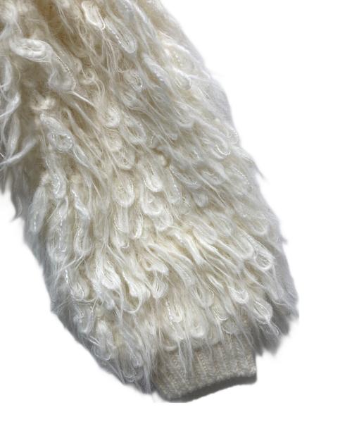 VEQUM（ベクム）VEQUM (ベクム) カーディガン ホワイト サイズ:Fの古着・服飾アイテム