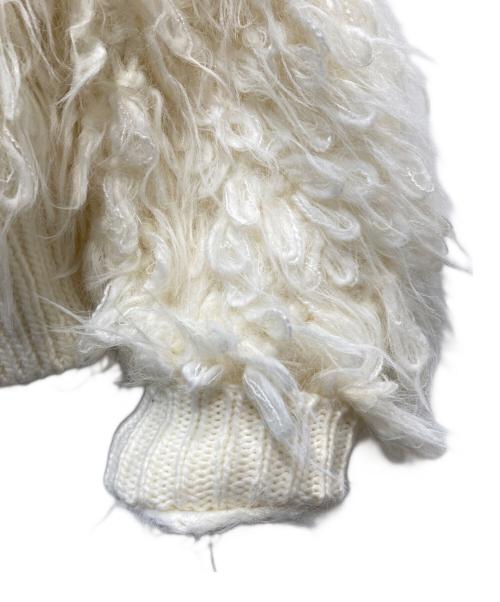 VEQUM（ベクム）VEQUM (ベクム) カーディガン ホワイト サイズ:Fの古着・服飾アイテム