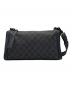 GUCCI（グッチ）の古着「キャンバスショルダーバッグ」｜ブラック