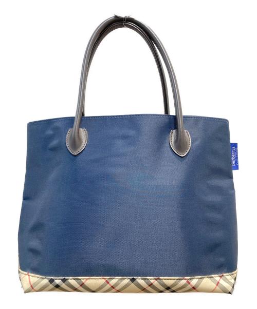 BURBERRY BLUE LABEL（バーバリーロンドンブルーレーベル）BURBERRY BLUE LABEL (バーバリーロンドンブルーレーベル) バッグ ネイビーの古着・服飾アイテム
