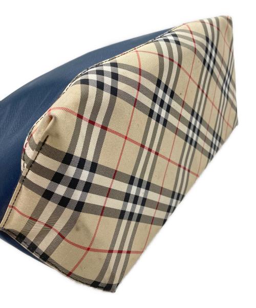 BURBERRY BLUE LABEL（バーバリーロンドンブルーレーベル）BURBERRY BLUE LABEL (バーバリーロンドンブルーレーベル) バッグ ネイビーの古着・服飾アイテム