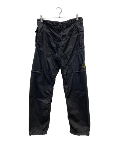 STONE ISLAND（ストーンアイランド）STONE ISLAND (ストーンアイランド) カーゴパンツ ブラック サイズ:30の古着・服飾アイテム