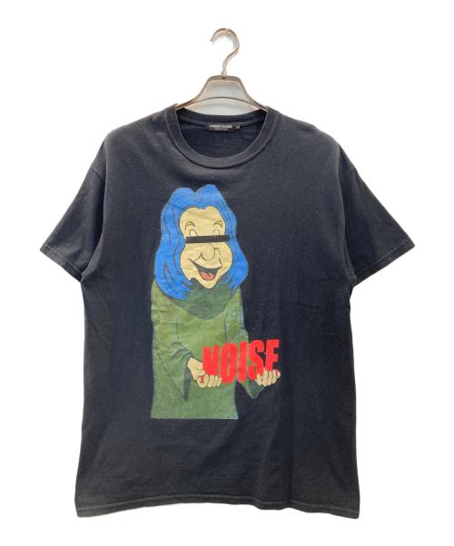 UNDERCOVER（アンダーカバー）UNDERCOVER (アンダーカバー) NOISE MAN プリントTシャツ ブラック サイズ:Lの古着・服飾アイテム