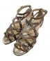 JIMMY CHOO（ジミーチュウ）の古着「サンダル」｜ベージュ