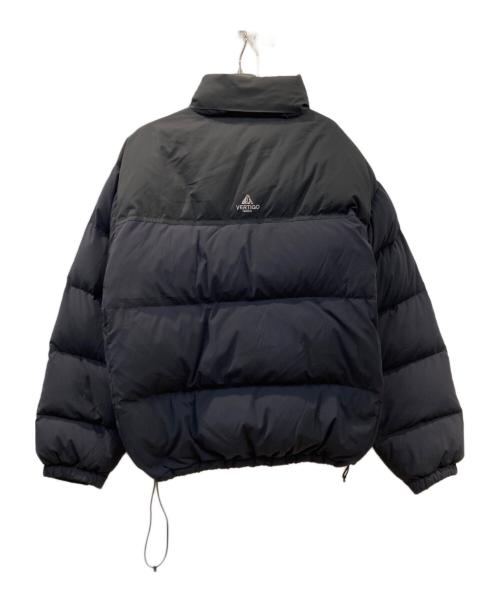 Vertigo Designs（バーティゴデザイン）Vertigo Designs (バーティゴデザイン) STAND DOWN ダウンジャケット ブラック サイズ:Lの古着・服飾アイテム