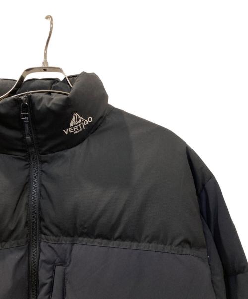 Vertigo Designs（バーティゴデザイン）Vertigo Designs (バーティゴデザイン) STAND DOWN ダウンジャケット ブラック サイズ:Lの古着・服飾アイテム
