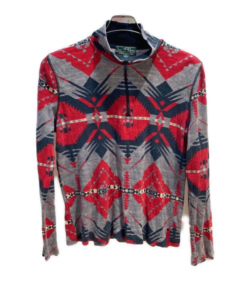 LAUREN RALPH LAUREN（ローレンラルフローレン）LAUREN RALPH LAUREN (ローレンラルフローレン) カットソー グレー サイズ:XLの古着・服飾アイテム