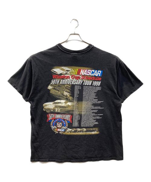 Hanes（ヘインズ）Hanes (ヘインズ) 50th NASCAR Tシャツ ブラック サイズ:XLの古着・服飾アイテム