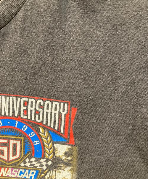 Hanes（ヘインズ）Hanes (ヘインズ) 50th NASCAR Tシャツ ブラック サイズ:XLの古着・服飾アイテム