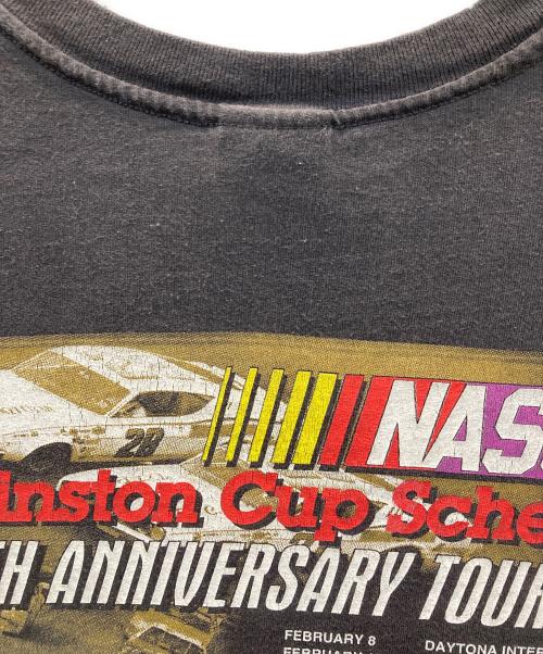 Hanes（ヘインズ）Hanes (ヘインズ) 50th NASCAR Tシャツ ブラック サイズ:XLの古着・服飾アイテム
