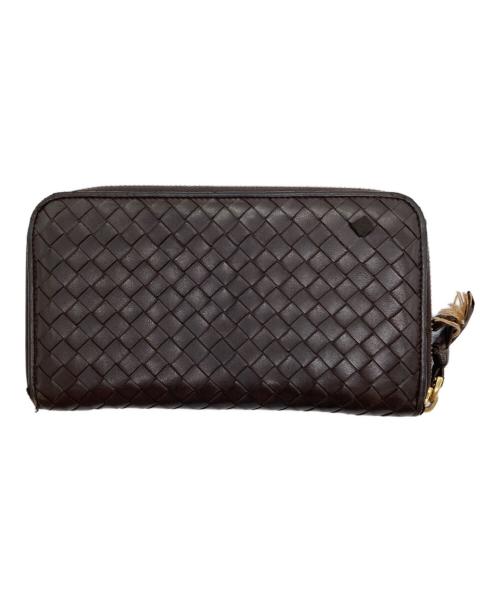 BOTTEGA VENETA（ボッテガベネタ）BOTTEGA VENETA (ボッテガベネタ) 長財布 ブラウンの古着・服飾アイテム
