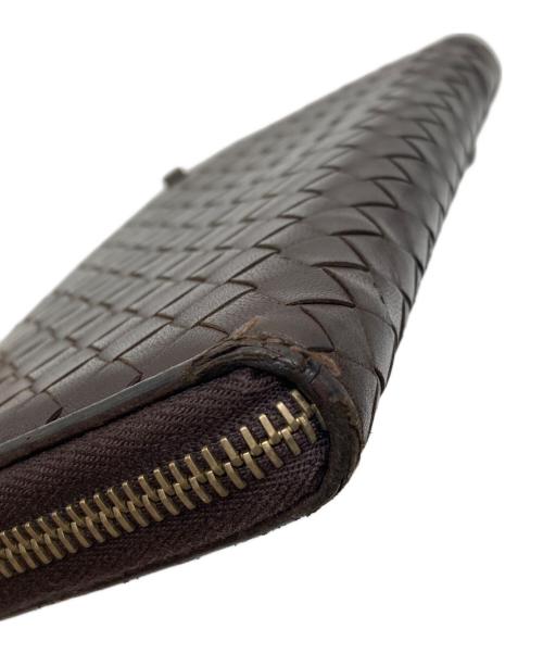 BOTTEGA VENETA（ボッテガベネタ）BOTTEGA VENETA (ボッテガベネタ) 長財布 ブラウンの古着・服飾アイテム