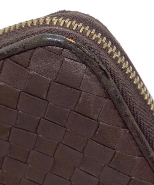 BOTTEGA VENETA（ボッテガベネタ）BOTTEGA VENETA (ボッテガベネタ) 長財布 ブラウンの古着・服飾アイテム