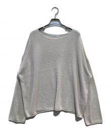 JOURNAL STANDARD（ジャーナルスタンダード）の古着「ペーパーヤーンカノコルーズプルオーバー」｜ホワイト