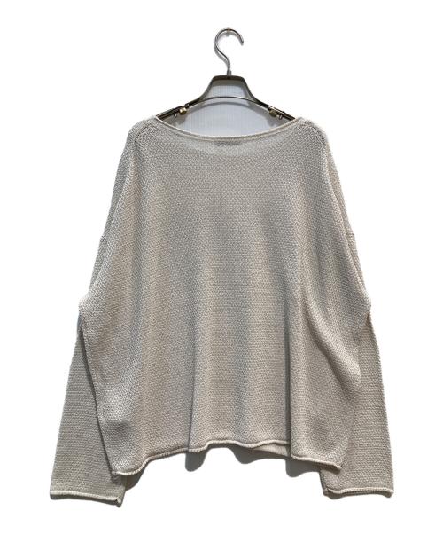 JOURNAL STANDARD（ジャーナルスタンダード）JOURNAL STANDARD (ジャーナルスタンダード) ペーパーヤーンカノコルーズプルオーバー ホワイト サイズ:-の古着・服飾アイテム