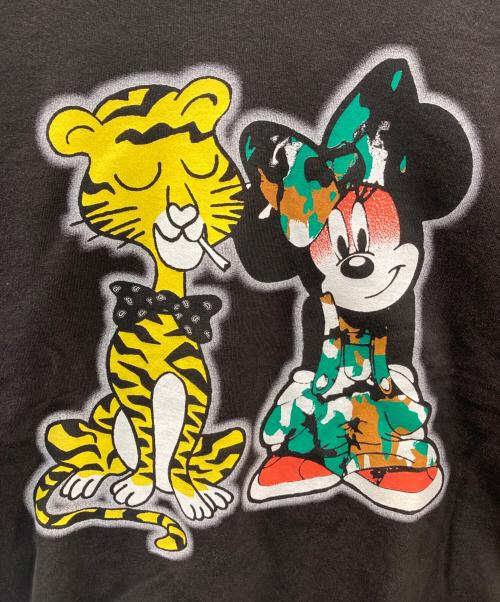 ARIES（アリーズ）ARIES (アリーズ) プリントスウェット ブラック サイズ:XLの古着・服飾アイテム