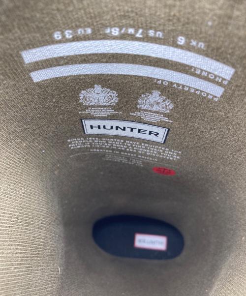 HUNTER（ハンター）HUNTER (ハンター) レインブーツ グリーン サイズ:UK6の古着・服飾アイテム