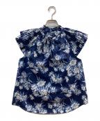 POLO RALPH LAURENポロ・ラルフローレン）の古着「ブラウス」｜ネイビー