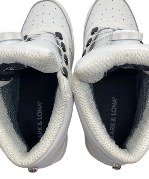 MARK&LONA（マークアンドロナ）MARK&LONA (マークアンドロナ) ハイカットスニーカー ホワイト サイズ:25の古着・服飾アイテム