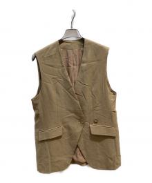 un number（アンナンバー）の古着「3シルエットテロンジレ」｜ベージュ