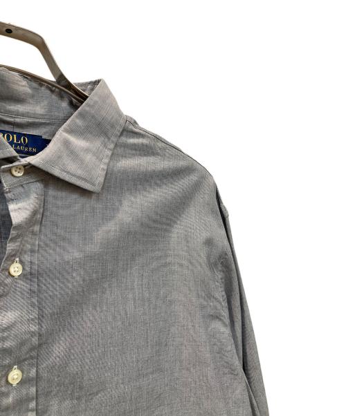 POLO RALPH LAUREN（ポロ・ラルフローレン）POLO RALPH LAUREN (ポロ・ラルフローレン) シャツ グレー サイズ:18の古着・服飾アイテム