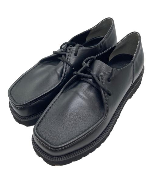 CTHY（シティ）CTHY (シティ) TIROLEAN LEATHER DAD SHOES（チロリアンレザーダッドシューズ） ブラック サイズ:2の古着・服飾アイテム
