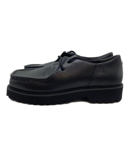 CTHY（シティ）CTHY (シティ) TIROLEAN LEATHER DAD SHOES（チロリアンレザーダッドシューズ） ブラック サイズ:2の古着・服飾アイテム