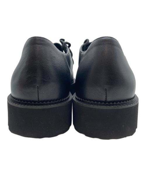 CTHY（シティ）CTHY (シティ) TIROLEAN LEATHER DAD SHOES（チロリアンレザーダッドシューズ） ブラック サイズ:2の古着・服飾アイテム