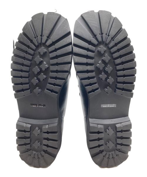 CTHY（シティ）CTHY (シティ) TIROLEAN LEATHER DAD SHOES（チロリアンレザーダッドシューズ） ブラック サイズ:2の古着・服飾アイテム