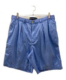 POLO RALPH LAUREN（ポロ・ラルフローレン）の古着「2タックチノショーツ」｜ブルー