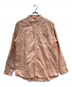 L.L.Beanエルエルビーン）の古着「リネンシャツ」｜オレンジ