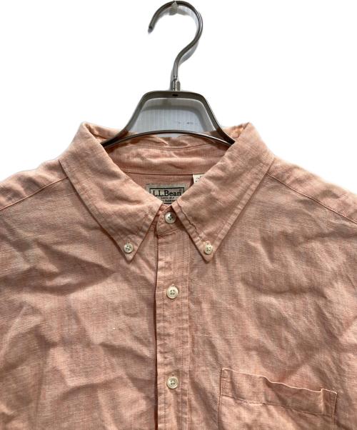 L.L.Bean（エルエルビーン）L.L.Bean (エルエルビーン) リネンシャツ オレンジ サイズ:Lの古着・服飾アイテム